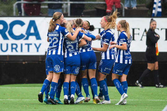 IFK Göteborgs Filippa Hopkins jublar