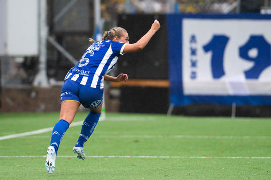 IFK Göteborgs Filippa Hopkins jublar