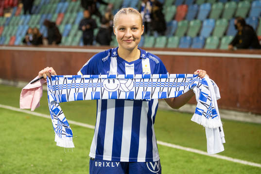 IFK Göteborgs Filippa Hopkins jublar