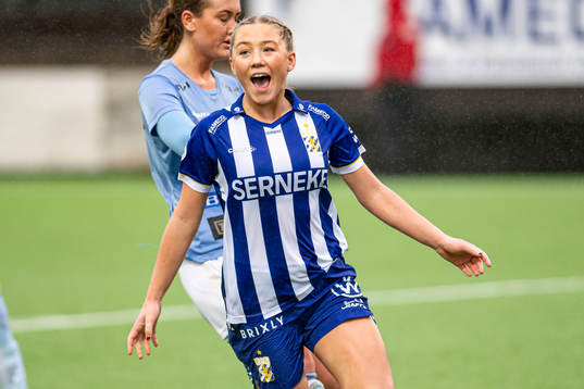 IFK Göteborgs Ebba Fjordskär jublar