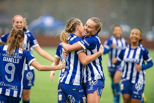 IFK Göteborgs Thilda Gianello, Mimmi Bauréus, Ebba