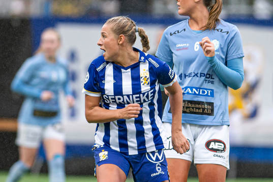 IFK Göteborgs Filippa Hopkins jublar