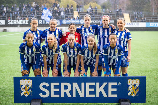 IFK Göteborgs startelva innan fotbollsmatchen i kvalet