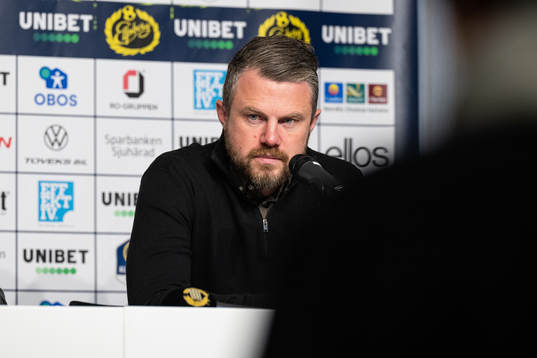 Elfsborgs manager Jimmy Thelin