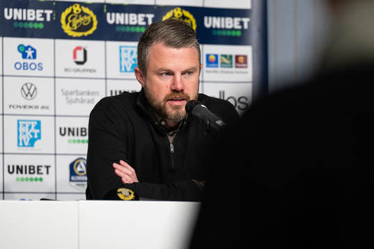 Elfsborgs manager Jimmy Thelin