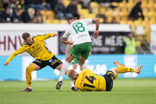 Elfsborgs Jacob Ondrejka och Oscar Aga