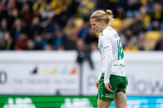Hammarbys Gustav Ludwigson deppar