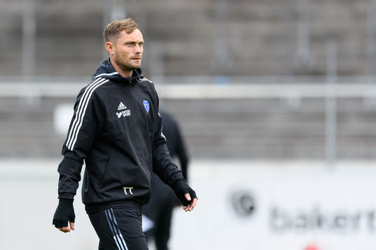 Falkenbergs assisterande tränare Tobias Tuvesson