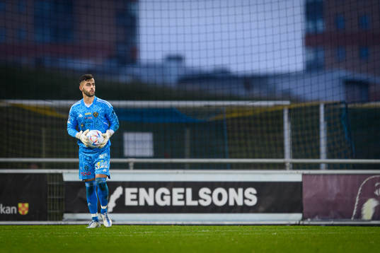 Falkenbergs målvakt Nadeem Omar