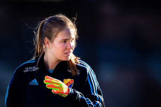Djurgårdens målvakt Elvira Björklund
