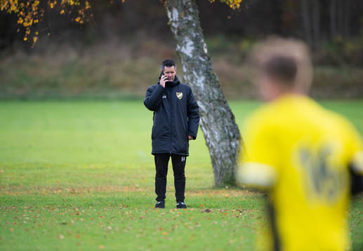 IFK Hässleholms Fredrik Ahlgren i juniormatchen, kval,