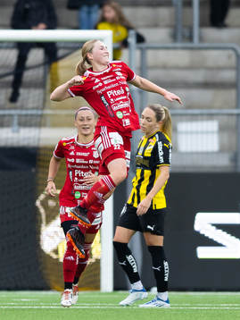Piteås Hanna Andersson jublar