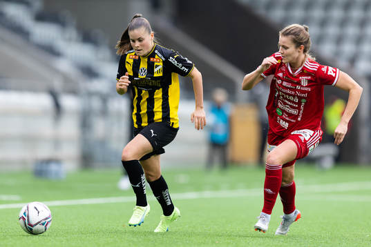 Häckens Hanna Wijk och Piteås Maja Green