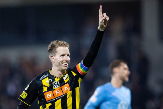 Bläddra bland fler bilder av Fotboll, Allsvenskan, Häcken - Malmö FF