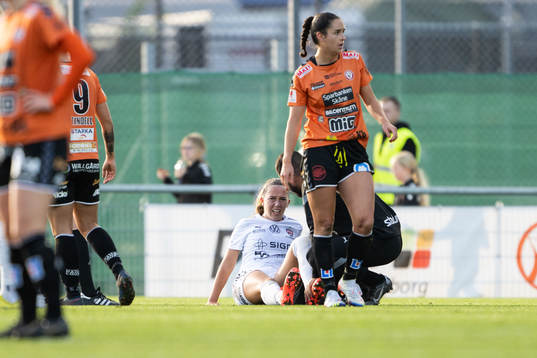 FC Rosengårds Athinna Persson Lundgren med skada