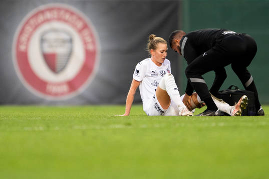 FC Rosengårds Emma Berglund med skada