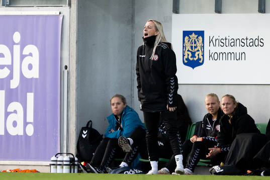 Kristianstads tränare Elisabet Gunnarsdottir