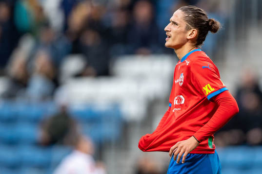Helsingborgs Ervin Gigovic deppar
