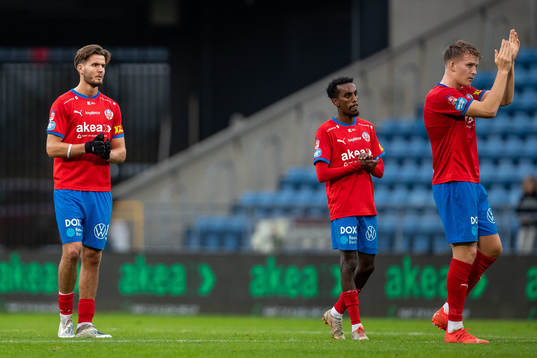 Helsingborgs Wilhelm Loeper, Taha Ali och Casper Widell