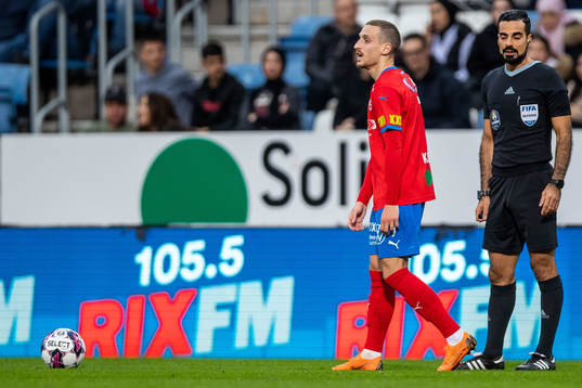 Helsingborgs Arian Kabashi deppar