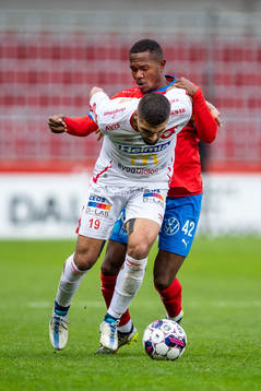 Degerfors Omar Faraj och Helsingborgs Diego Cesar De