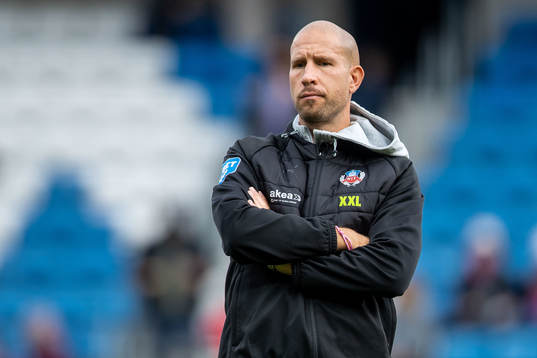 Helsingborgs tränare Mattias Lindström