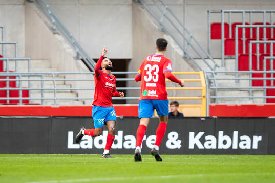 Helsingborgs Amin Al-Hamawi jublar