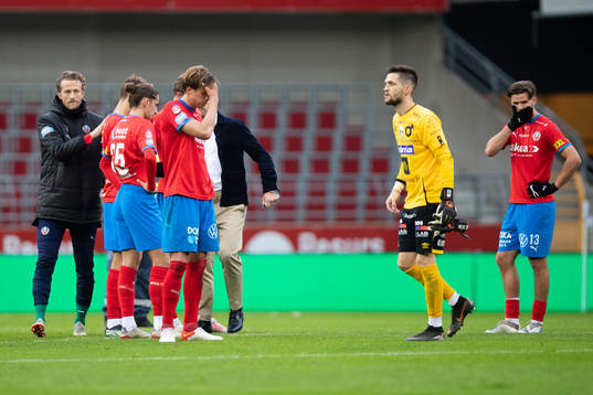 Helsingborgs Thomas Rogne deppar