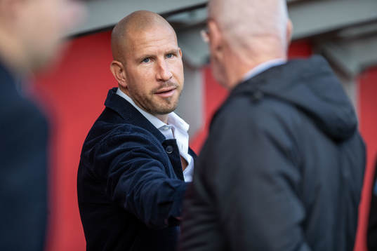 Helsingborgs tränare Mattias Lindström