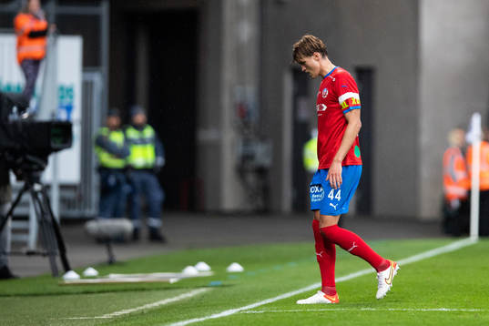 Helsingborgs Thomas Rogne deppar