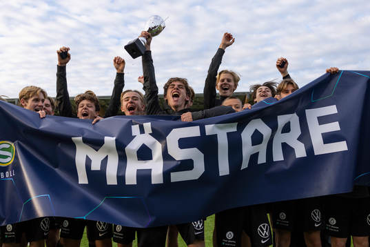 Bläddra bland fler bilder av Fotboll, P16-final, Brommapojkarna - Halmstad