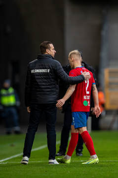 Helsingborgs arrangemangsansvarig Frederik Ericsson och
