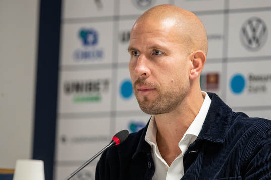 Helsingborgs tränare Mattias Lindström