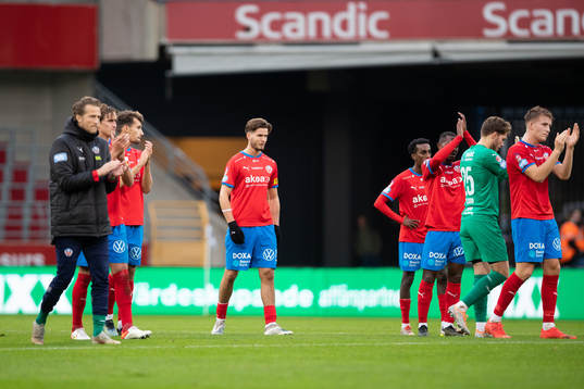 Helsingborgs spelare deppar