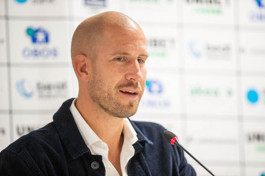 Helsingborgs tränare Mattias Lindström