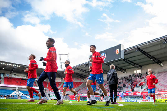 Helsingborgs Simon Bengtsson, Taha Ali, Arian Kabashi och