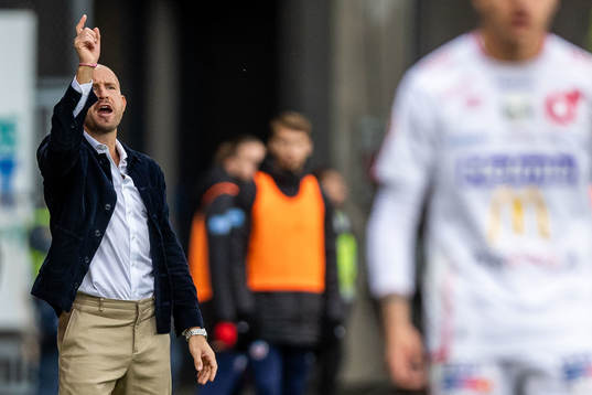 Helsingborgs tränare Mattias Lindström