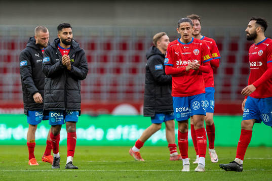 dHelsingborgs Amin Al-Hamawi, Ervin Gigovic och Abdul