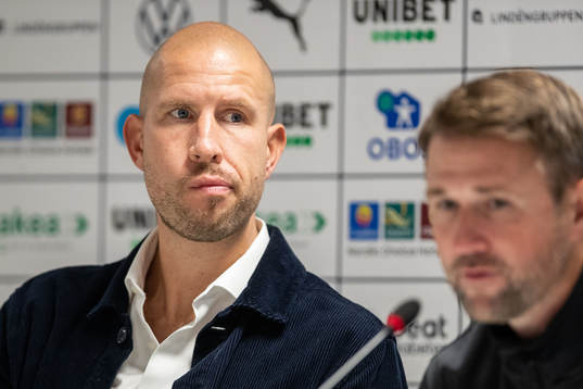 Helsingborgs tränare Mattias Lindström