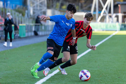 Halmstads Emir El-Kathemi och Brommapojkarnas Martin