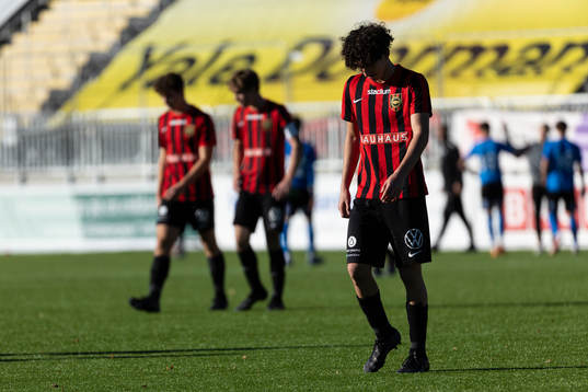 Brommapojkarnas Hamza Boutfadin deppar
