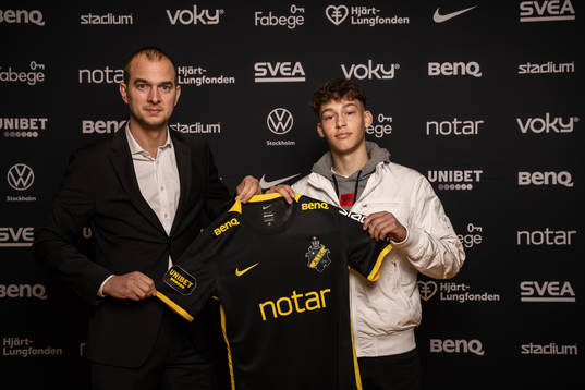 s sportchef Henrik Jurelius och Victor Andersson