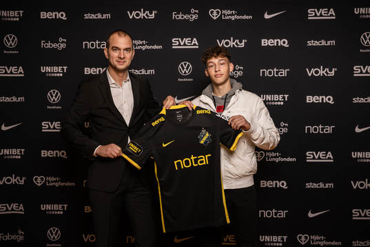 s sportchef Henrik Jurelius och Victor Andersson