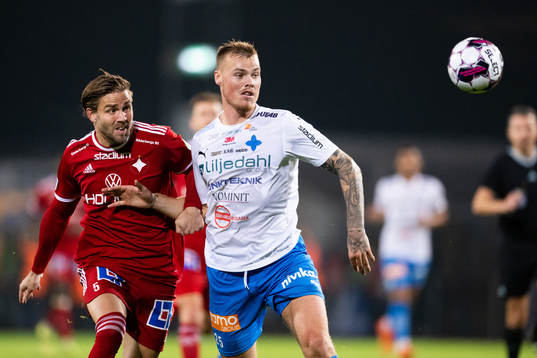 IFK Norrköpings Christoffer Nyman och Värnamos Victor
