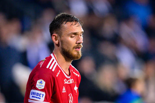 IFK Norrköpings Linus Wahlqvist Egnell deppar