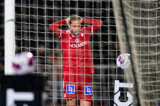 IFK Norrköpings Christoffer Nyman deppar