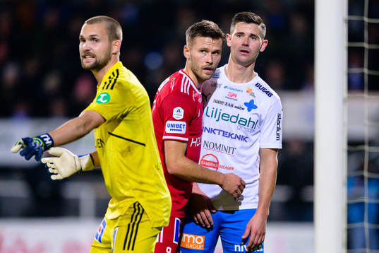 IFK Norrköpings Arnor Traustason och Värnamos Marcus