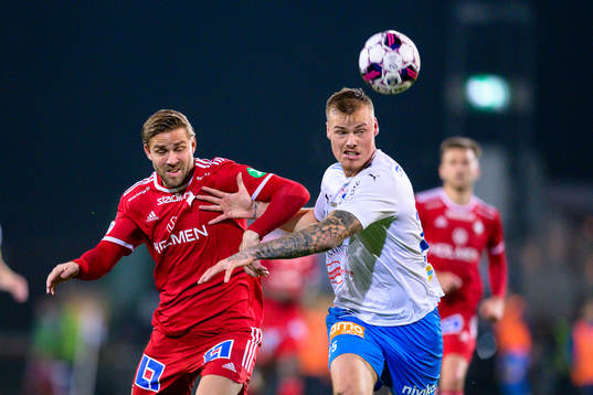 IFK Norrköpings Christoffer Nyman och Värnamos Victor