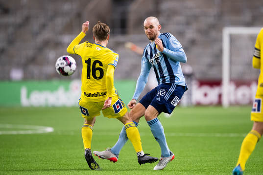 GIF Sundsvalls Marcus Burman och Djurgårdens Marcus