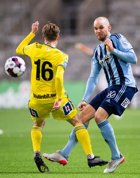 GIF Sundsvalls Marcus Burman och Djurgårdens Marcus